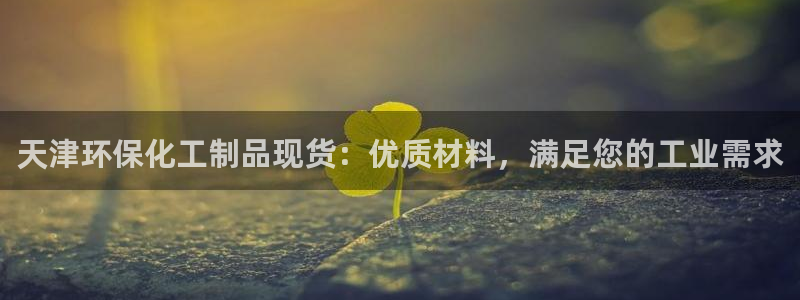 亿万第一集：天津环保化工制品现货：优质材料，满足您的工业需求