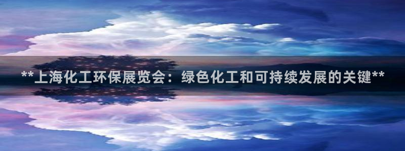 亿万首富手游兑换码：**上海化工环保展览会：绿色化工和可持续发展的关键**
