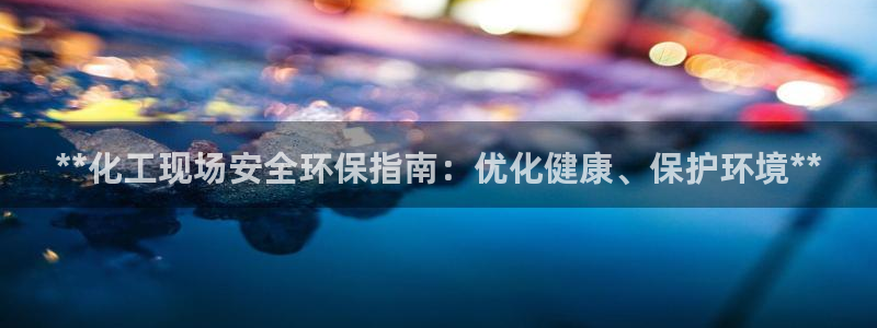 亿万网络：**化工现场安全环保指南：优化健康、保护环境**