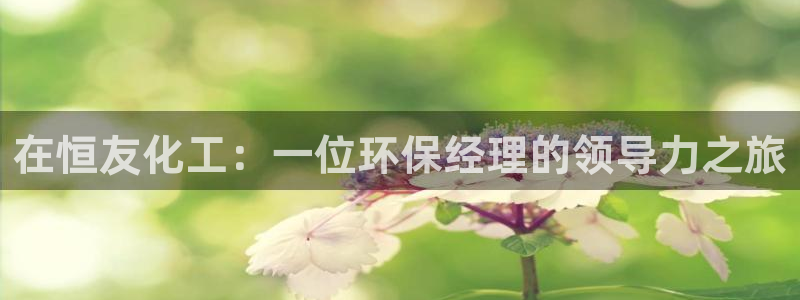 亿万先生客户端：在恒友化工：一位环保经理的领导力之旅