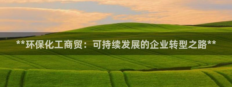 亿万先生充电桩怎么样：**环保化工商贸：可持续发展的企业转型之路**