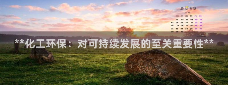 mr07亿万先生：**化工环保：对可持续发展的至关重要性**