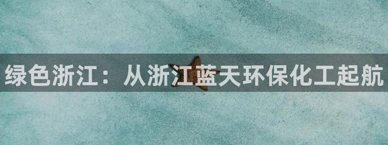 亿万先生：绿色浙江：从浙江蓝天环保化工起航