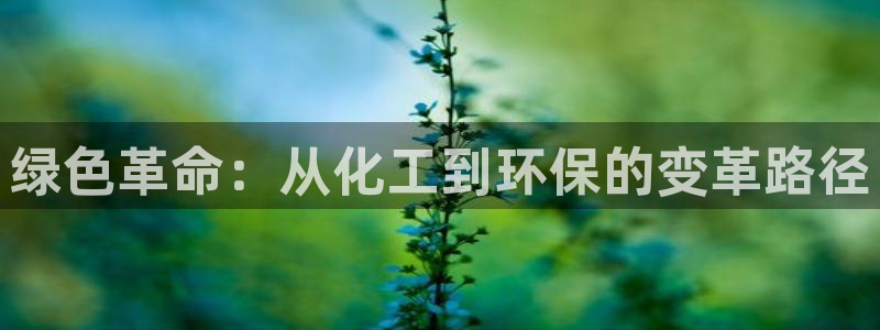 亿万先生客户端官网登录：绿色革命：从化工到环保的变革路径