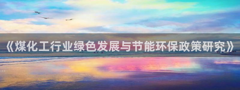 亿万先生官方网站客户端下载安装最新版：《煤化工行业绿色发展与节能环保政策研究》