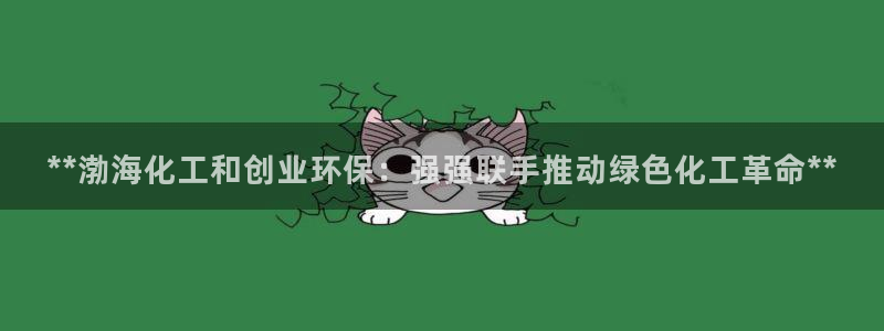 亿万先生手机网页：**渤海化工和创业环保：强强联手推动绿色化工革命**