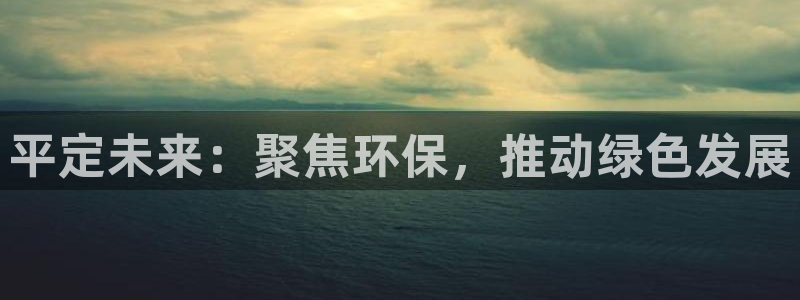 亿万网络科技有限公司ceo：平定未来：聚焦环保，推动绿色发展